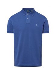 Polo Ralph Lauren koszulka polo Mężczyźni Bawełna niebieski, XL. Niebieskie koszulki polo męskie Polo Ralph Lauren, m, bez wzorów, z bawełny, bez kołnierzyka, bez ramiączek. Za 479.95 zł.