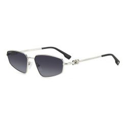 Okulary przeciwsłoneczne DSQUARED2 ICON 0015/S 010 dla mężczyzn, rozmiar 60 mm. Szare okulary przeciwsłoneczne męskie Dsquared, prostokątne. Za 759.85 zł.