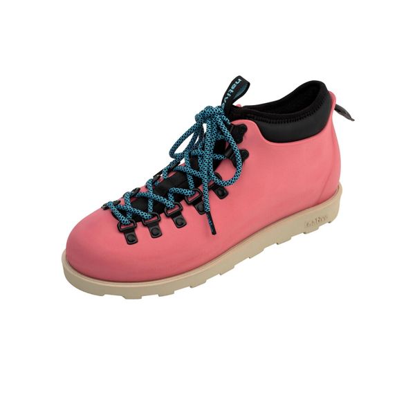 Buty turystyczne zimowe uniseks Native Fitzsimmons Citylite BLOOM. Czerwone obuwie sportowe damskie Native Shoes, bez wzorów, trekkingowe. Za 339.99 zł.