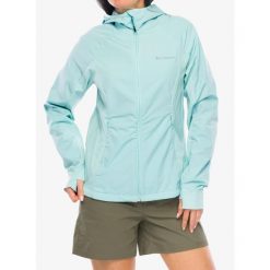 Kurtka softshell damska Columbia Sweet As III Hooded Softshell. Niebieskie kurtki damskie Columbia, bez wzorów, z softshellu, z kapturem, trekkingowe. Za 303.99 zł.