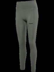 Hummel hmlPRIMA HW TIGHTS — Legginsy z wysokim stanem, materiał elastyczny z. Szare bielizna termoaktywna damska Hummel, xl, bez wzorów, z elastanu, bez ramiączek. Za 205.10 zł.