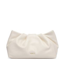 Torebka Furla. Białe kopertówki damskie Furla, bez wzorów, bez dodatków. Za 919.99 zł.