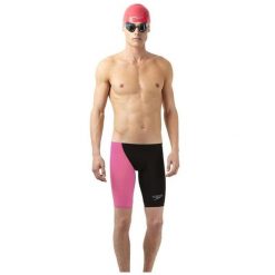 Strój startowy pływacki męski Speedo Lzr Elite 2. Czarne kąpielówki męskie Speedo, l, bez wzorów, do pływania. Za 599.99 zł.