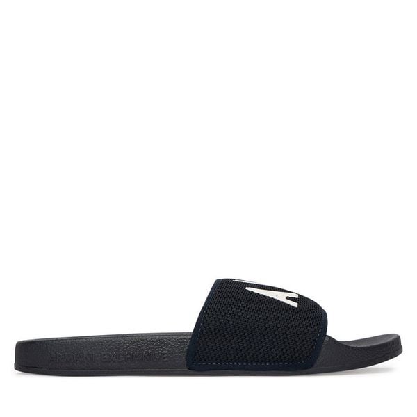Klapki Armani Exchange. Niebieskie klapki męskie Armani Exchange. Za 217.99 zł.