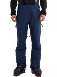 Spodnie narciarskie męskie Teak Pants. Niebieskie spodnie sportowe męskie Fundango, na zimę, m, bez wzorów, z dresówki, narciarskie. Za 499.00 zł.