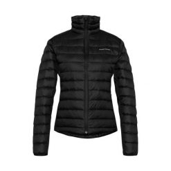 Damska kurtka puchowa Kari Traa Emilie. Czarne kurtki damskie Kari Traa, bez wzorów, z puchu, bez kaptura. Za 713.50 zł.