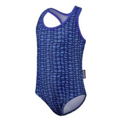 Strój kąpielowy dziewczęcy Beco niebieski/granatowy. Niebieskie stroje kąpielowe dla dziewczynek 47 Brand, bez wzorów, z elastanu. Za 225.99 zł.