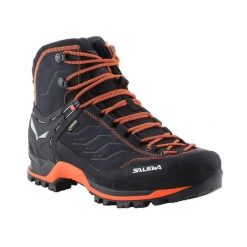 Buty Salewa Ms Mtn Trainer Mid GTX czarne. Czarne trekkingi męskie Salewa, outdoorowe, gore-tex. Za 969.99 zł.