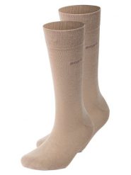 BOSS Skarpety w 2-paku Mężczyźni Bawełna beżowy, 39-42. Brązowe skarpety męskie Boss, bez wzorów, z bawełny. Za 74.95 zł.