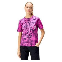 Koszulka rowerowa damska Endura Grid Floral Ltd W. Czerwone koszulki sportowe damskie ENDURA, bez wzorów, bez kołnierzyka, bez ramiączek, rowerowe. Za 179.99 zł.