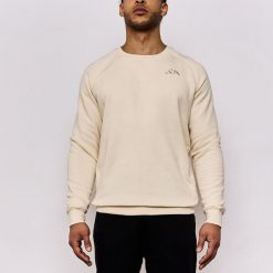 Bluza Kappa Caimali Swt. Białe bluzy sportowe męskie Kappa, m, bez wzorów, bez kaptura. Za 224.50 zł.