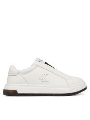 Calvin Klein Sneakersy V3X9-83295-1355 M Biały. Białe trampki i tenisówki chłopięce Calvin Klein, bez wzorów, ze skóry, bez zapięcia. Za 399.99 zł.