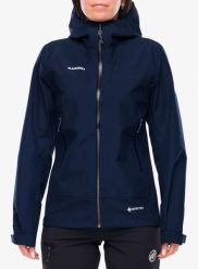 Kurtka w góry damska Mammut Crater Light HS Hooded Jacket. Niebieskie kurtki damskie Mammut, l, bez wzorów, z gore-texu, bez kaptura. Za 1,410.99 zł.