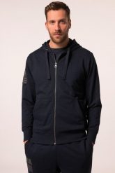 Męska Kurtka z kapturem Iron Anvil fitness kaptur do rozm. 7XL. Niebieskie kurtki męskie JAY-PI, m, bez wzorów, z bawełny, z kapturem. Za 349.99 zł.