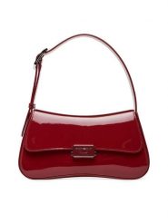 Emporio Armani Torebka EW001013 AF17287 U5068 Bordowy. Czerwone torebki do ręki damskie Emporio Armani, bez wzorów, ze skóry, bez dodatków. Za 1,179.00 zł.