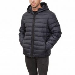 Kurtka GEOX M0428X T2683 M DENNIE HOOD JKT Niebieski. Niebieskie kurtki męskie Geox, m, bez wzorów, z tkaniny, casualowe, bez kaptura. Za 447.99 zł.