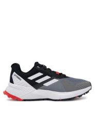 Adidas Buty do biegania Terrex Soulstride JI1920 Szary. Szare buty sportowe męskie Adidas, z materiału, bez zapięcia, do biegania. Za 359.99 zł.