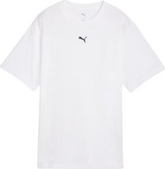 Puma Koszulka damska Puma ESS Relaxed Tee biała 684971 02 S. Białe t-shirty damskie Puma, s, bez wzorów, bez kołnierzyka. Za 101.40 zł.