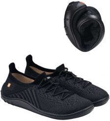 SH5004W Buty damskie barefoot merino czarny/czarny 38. Czarne obuwie sportowe damskie Brubeck, bez wzorów. Za 391.00 zł.