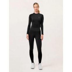 Damskie legginsy jeździeckie z pełną przyczepnością Equestrian Stockholm Jump Mo. Czarne legginsy damskie EQUESTRIAN STOCKHOLM, l, bez wzorów. Za 435.50 zł.
