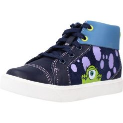 Buty CLARKS CITY SCARE T Niebieski. Niebieskie obuwie sportowe damskie Clarks, bez wzorów, ze skóry, na fitness i siłownię. Za 218.99 zł.