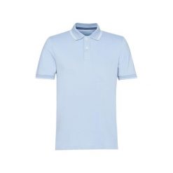 Polo Geox Piquet Stretc. Niebieskie koszulki polo męskie Geox, m, bez wzorów, bez ramiączek. W wyprzedaży za 211.00 zł.