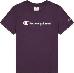 Koszulka sportowa damska Champion SS Tee. Czerwone koszulki sportowe damskie Champion, xs, bez wzorów, z bawełny, bez kołnierzyka, bez ramiączek. Za 98.99 zł.