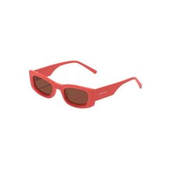 Damskie okulary przeciwsłoneczne Hawkers Heaven. Czerwone okulary przeciwsłoneczne damskie hawkers, prostokątne. Za 241.75 zł.