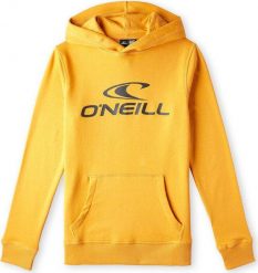 Bluza sportowa dziecięca unisex O'neill Logo. Żółte bluzy dla dziewczynek O'Neill, bez wzorów, z bawełny, bez ramiączek, bez kaptura. Za 191.65 zł.