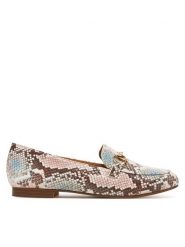 DeeZee Loafersy 10-633 Kolorowy. Mokasyny damskie DeeZee, ze skóry. Za 99.99 zł.