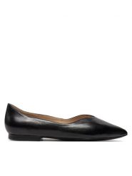Caprice Baleriny 9-22110-42 Czarny. Czarne baleriny damskie Caprice, bez wzorów, ze skóry, bez obcasa. Za 244.99 zł.