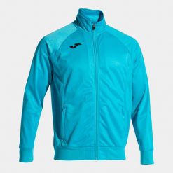 Kurtka z dresu Joma Gala. Niebieskie kurtki i płaszcze dla chłopców Joma, bez wzorów, z dresówki, klasyczne, bez kaptura. Za 187.00 zł.
