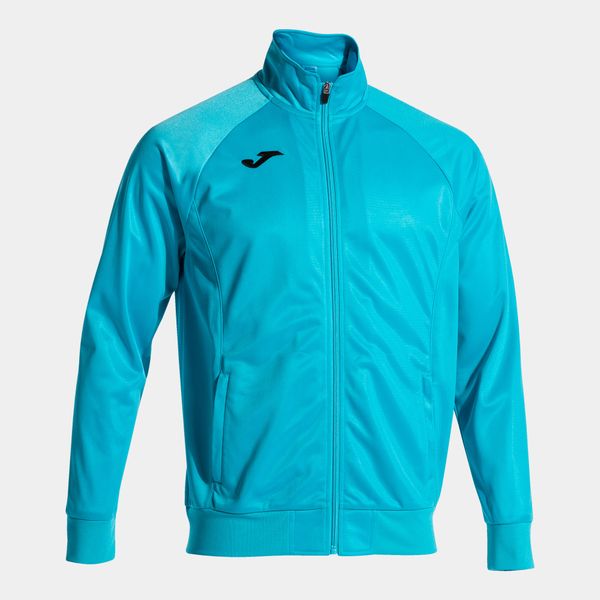 Kurtka z dresu Joma Gala. Niebieskie kurtki i płaszcze dla chłopców Joma, bez wzorów, z dresówki, klasyczne, bez kaptura. Za 187.00 zł.