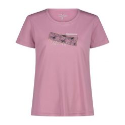 Koszulka damska CMP. Czerwone koszulki sportowe damskie CMP, xs, bez wzorów, z materiału, bez kołnierzyka, bez ramiączek, trekkingowe. Za 135.00 zł.