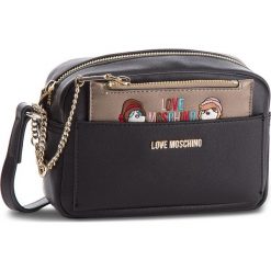 Torebka LOVE MOSCHINO - JC4279PP06KK0000 Nero. Czarne listonoszki damskie Love Moschino, ze skóry ekologicznej. Za 719.00 zł.