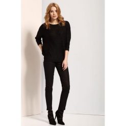 SWETER DŁUGI RĘKAW DAMSKI Z ZAMKIEM LUŹNY. Swetry damskie TOP SECRET. W wyprzedaży za 49.99 zł.