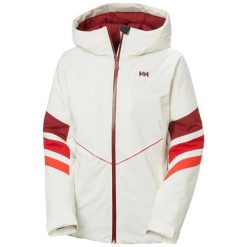 Damska kurtka narciarska Helly Hansen Panorama. Niebieskie kurtki snowboardowe damskie Helly Hansen, l, bez wzorów, z materiału, bez kaptura, narciarskie, primaloft. Za 1,273.70 zł.