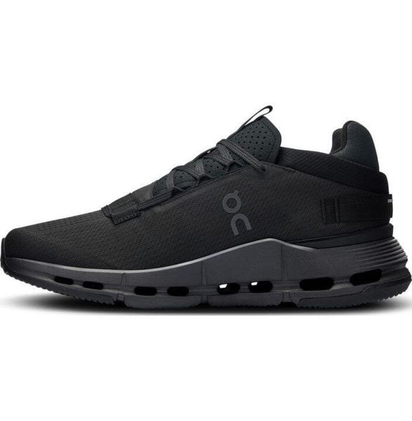 Buty do biegania męskie On Running Cloudnova 2. Czarne trekkingi męskie On Running, do biegania. Za 599.00 zł.