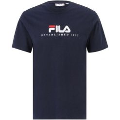 T-shirt Męski Bedburg. Niebieskie koszulki sportowe męskie Fila, l, bez wzorów, sportowe, bez kołnierzyka. Za 138.99 zł.