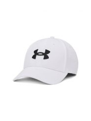 Under Armour Czapka z daszkiem Men's UA Blitzing 1376700-100 Biały. Białe rękawiczki męskie Under Armour, bez wzorów, z materiału. Za 99.00 zł.