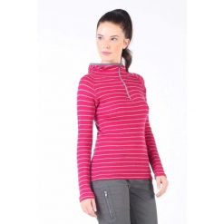 Bluza turystyczna damska z Kapturem 100% Wełna Merino - Skadi Hoodie. Czerwone bluzy sportowe damskie WOOLONA, s, bez wzorów, z wełny, z kapturem, trekkingowe. W wyprzedaży za 351.00 zł.