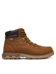 CAT Footwear Trapery Pursue HIker Wp P726854 Brązowy. Brązowe śniegowce i trapery męskie CAT Footwear, ze skóry, bez zapięcia. Za 699.99 zł.