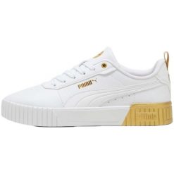 Buty damskie sportowe Puma CARINA 2.0 METALLIC DREAM. Białe obuwie sportowe damskie Puma, bez wzorów. Za 179.00 zł.