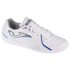 Buty halowe do piłki nożnej męskie, Dribling 24 DRIW IN. Białe buty sportowe męskie Joma, z materiału, bez zapięcia, do piłki nożnej. Za 159.00 zł.