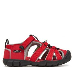 Sandały Keen. Czerwone sandały chłopięce Keen, bez zapięcia. Za 209.99 zł.