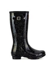 Hunter Kalosze JFT6075RGT Czarny. Czarne kalosze dziewczęce Hunter, bez wzorów. Za 299.99 zł.