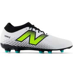 Korki męskie New Balance TEKELA MAGIQUE FG V4+ ST3FH45 - białe. Białe buty sportowe męskie New Balance, z syntetyku, bez zapięcia, do piłki nożnej. Za 169.99 zł.