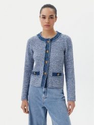 Luisa Spagnoli Marynarka Cannuccia 58589 Niebieski Regular Fit. Niebieskie żakiety damskie Luisa Spagnoli, s, bez wzorów, z bawełny. Za 1,119.00 zł.