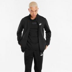 Dres Puma Poly Closed, Czarny, Mężczyźni. Czarne buty sportowe męskie Puma, z dresówki, bez zapięcia, na fitness i siłownię. Za 290.00 zł.