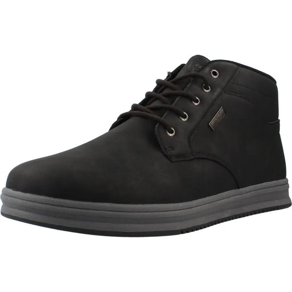 Buty SKECHERS PALMIRO-WALLACE Czarny. Czarne trekkingi męskie Skechers, na fitness i siłownię. Za 361.99 zł.
